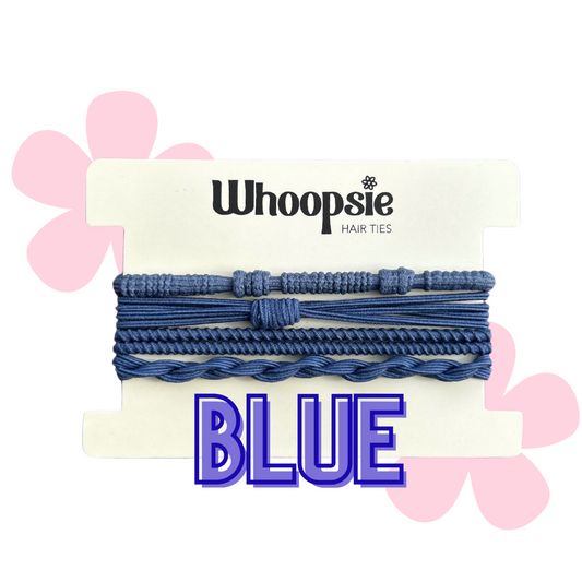 Boho Hair Tie Bracelets | Ocean Blue