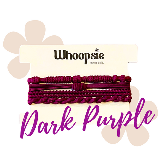 Boho Hair Tie Bracelets | Purple Rain