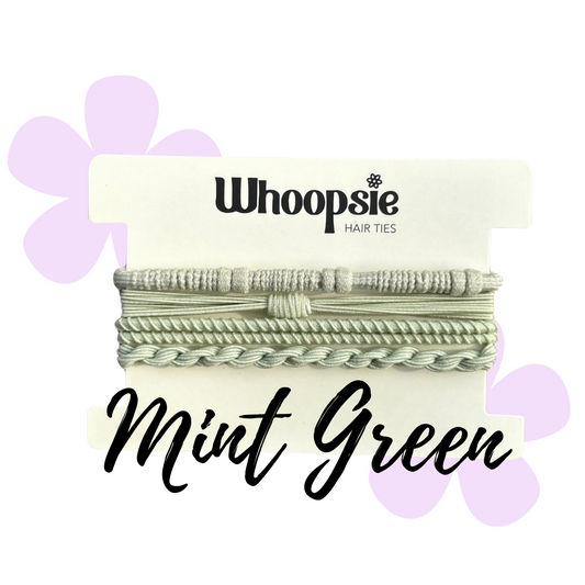 Boho Hair Tie Bracelets | Minty Green