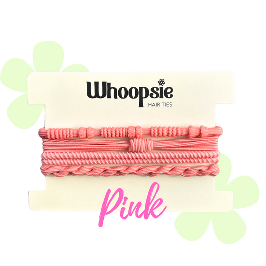 Boho Hair Tie Bracelets | Pink Ladies
